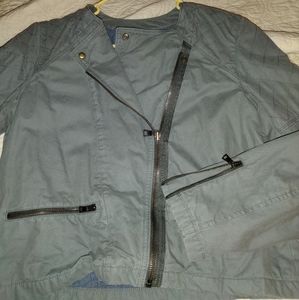 Gap Quilted Moto Vintage Flight jacket
